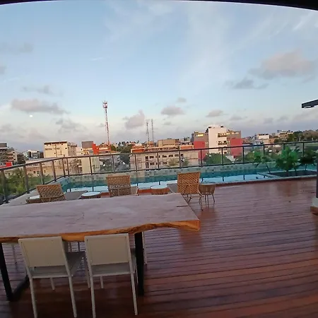 Edif Moana 150 M do Centrinho e 4 min à PÉ da praia do centro de Porto de Galinhas-3